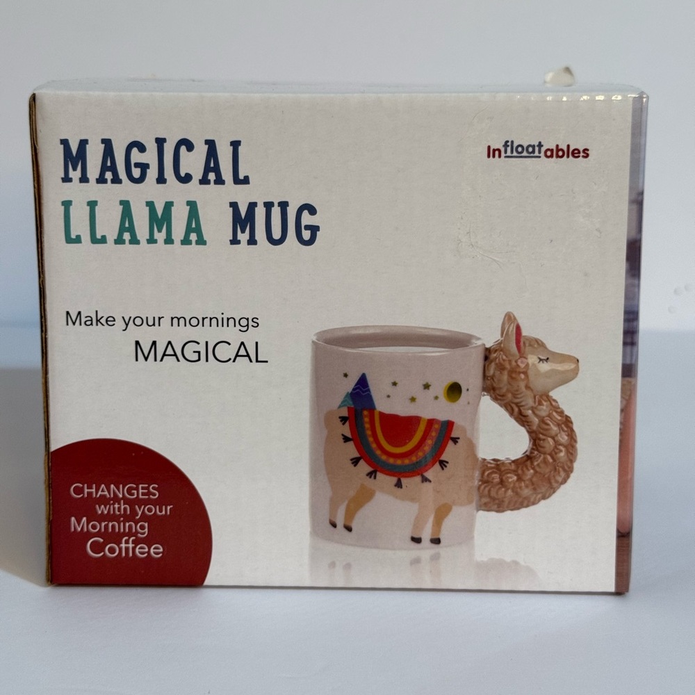 Color Changing Magical Llama Mug NIB